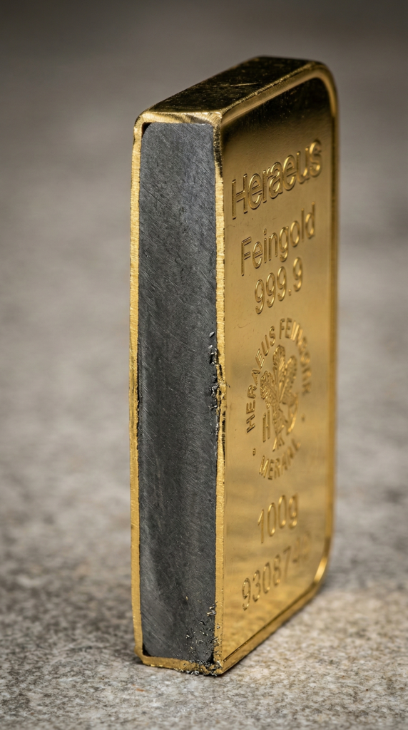 Gold testen und wolfram fälschungen mit wirbelstrom erkennen